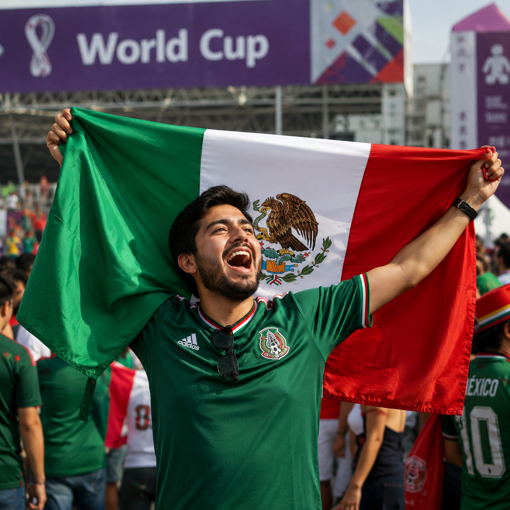 Mexico Flag Side