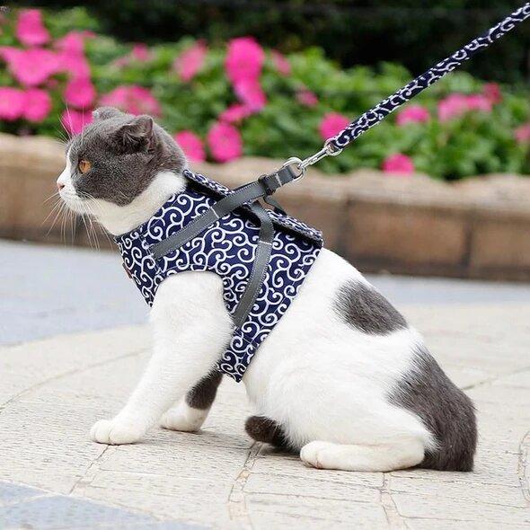 Cat Harness Adjustable Pet Harness for Cats