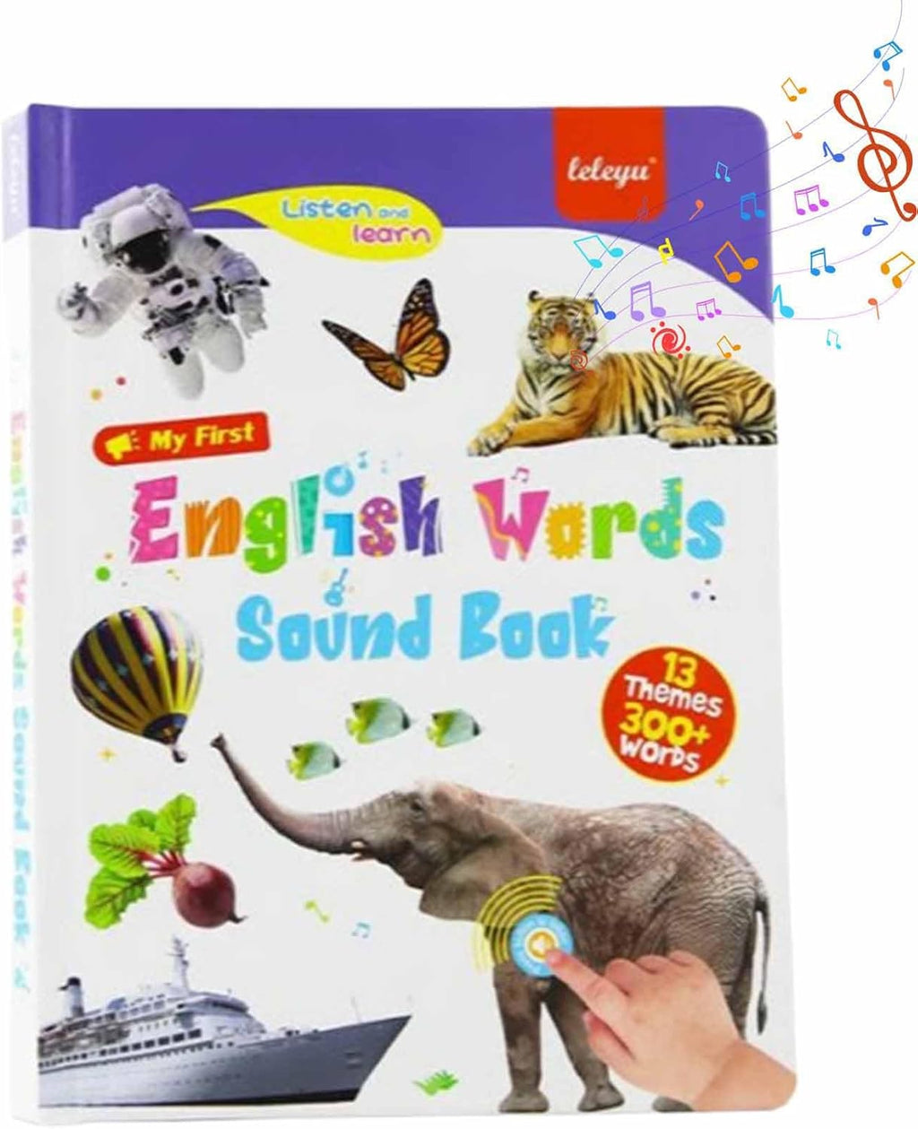 Interactive Alphabet Book Learning Toy for Phonics Education