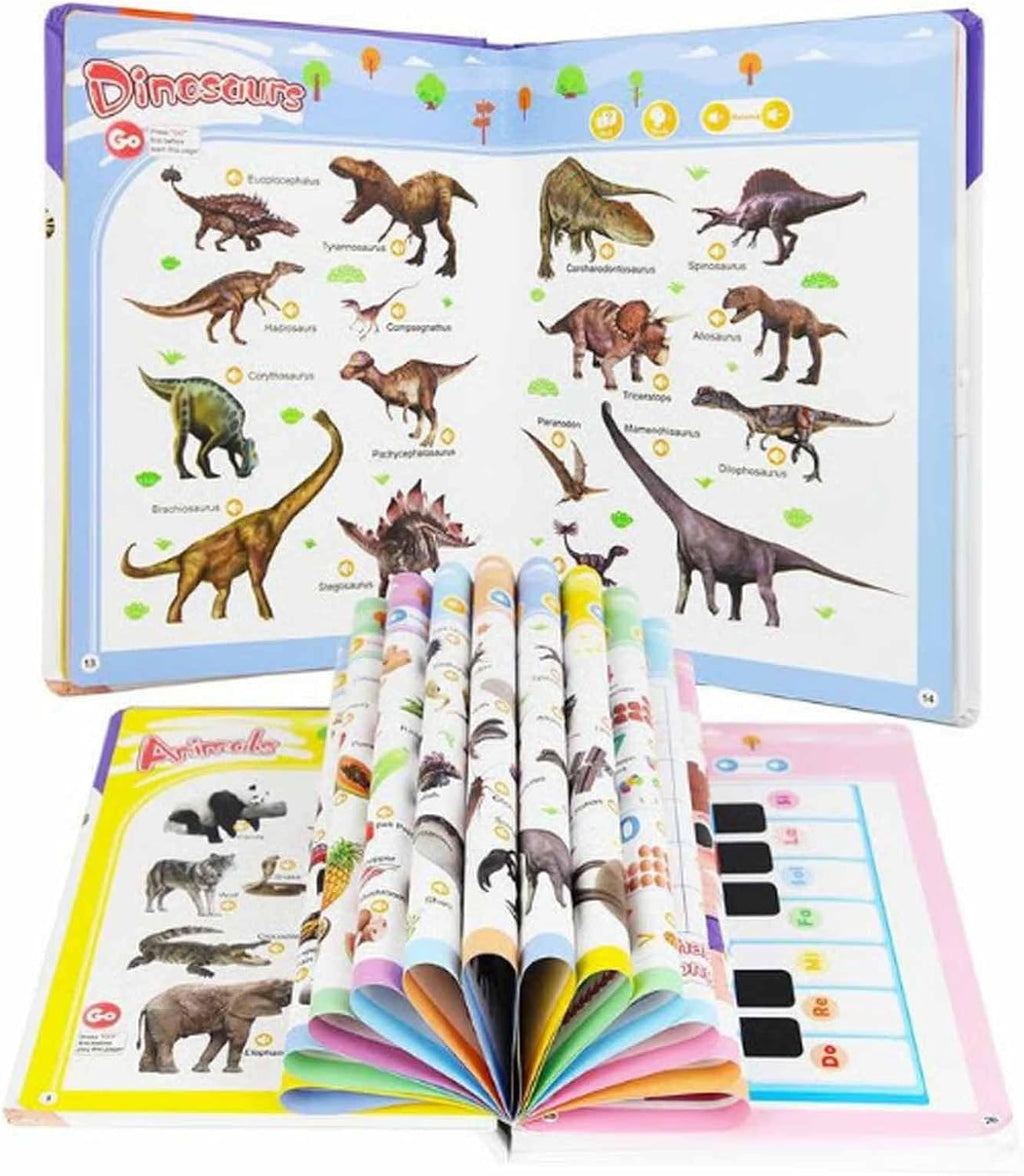 Interactive Alphabet Book Learning Toy for Phonics Education