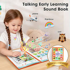 Interactive Alphabet Book Learning Toy for Phonics Education