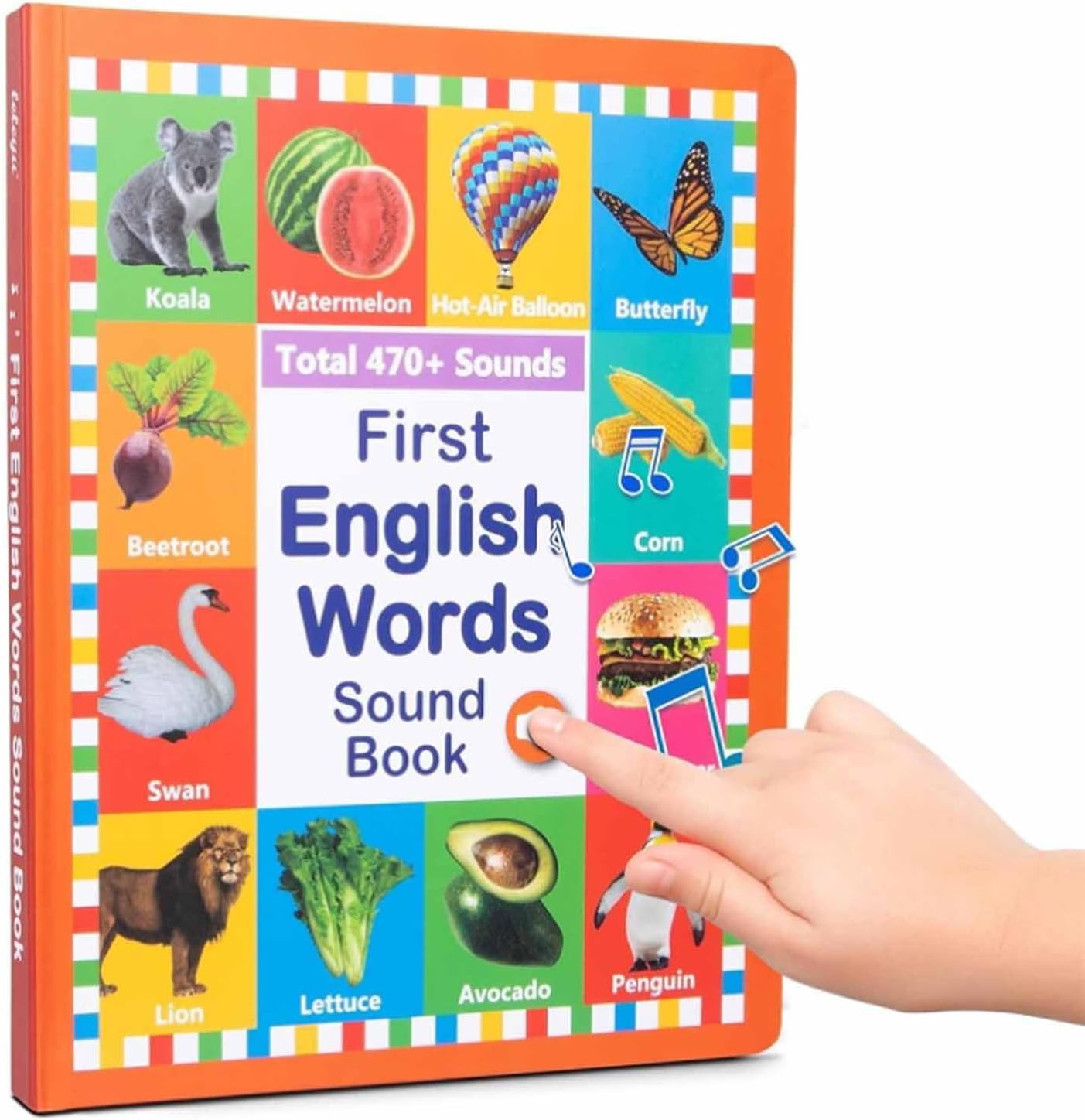 Interactive Alphabet Book Learning Toy for Phonics Education