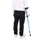 Adjustable Foldable Crutch Walking Aid Support Cane
