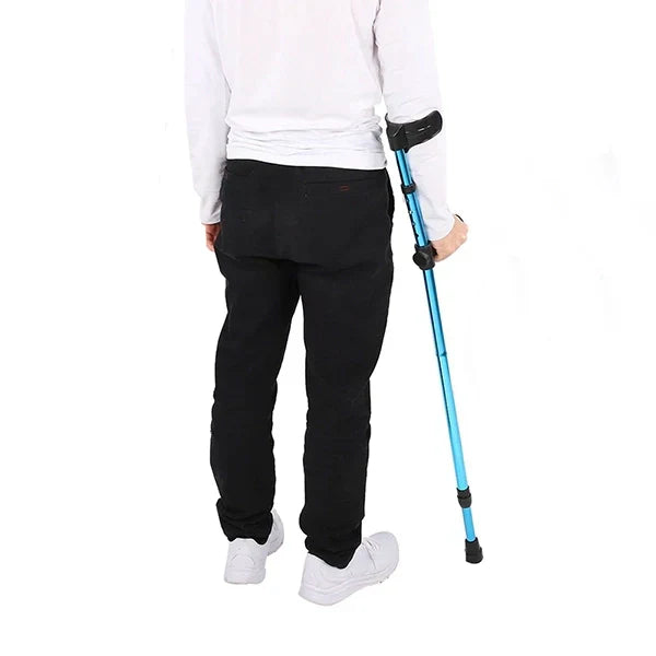 Adjustable Foldable Crutch Walking Aid Support Cane