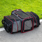 Foldable Backpack Pet Carrier Travel Bag