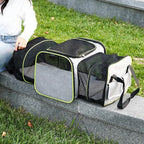Foldable Backpack Pet Carrier Travel Bag