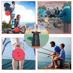 Folding Portable Collapsible Outdoor Stool Chair Seat