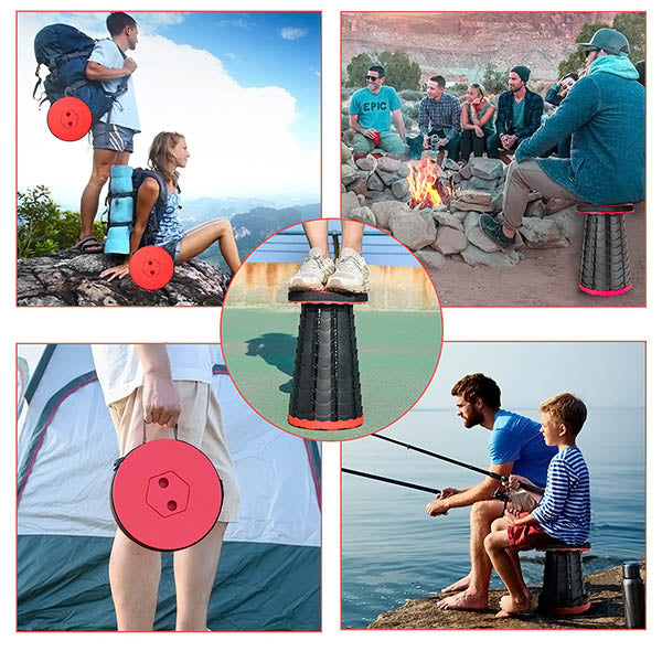 Folding Portable Collapsible Outdoor Stool Chair Seat