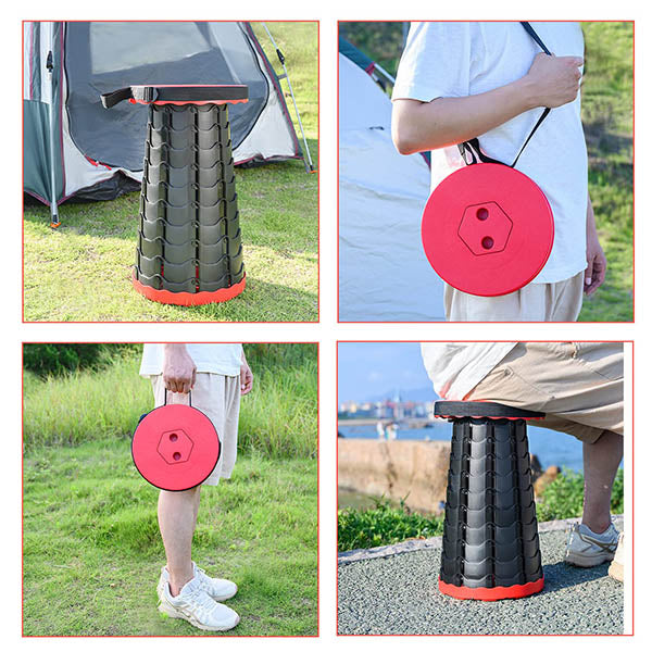 Folding Portable Collapsible Outdoor Stool Chair Seat