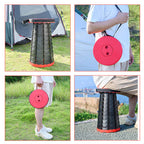 Folding Portable Collapsible Outdoor Stool Chair Seat