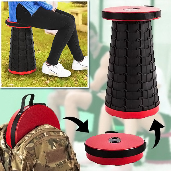 Folding Portable Collapsible Outdoor Stool Chair Seat