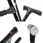 Folding Walking Cane with Built-in LED Light