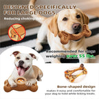 Dog Treat Chew Toy with Frozen Treat Molds and Dispenser
