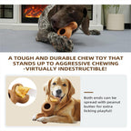 Dog Treat Chew Toy with Frozen Treat Molds and Dispenser