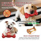 Dog Treat Chew Toy with Frozen Treat Molds and Dispenser