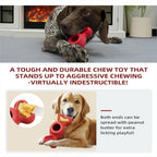 Dog Treat Chew Toy with Frozen Treat Molds and Dispenser