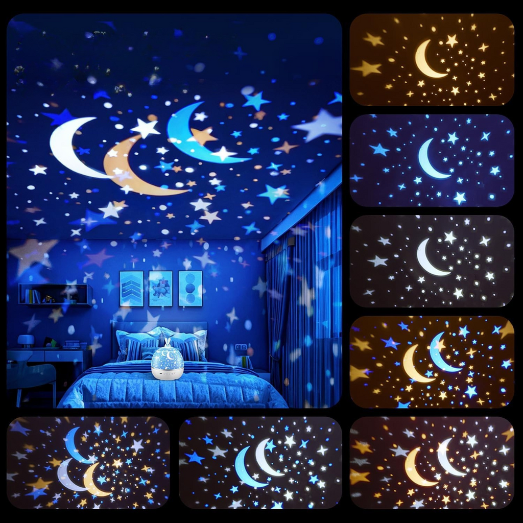 Galaxy Star Projector LED Night Light Lamp for Bedroom