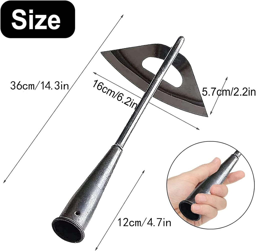 Garden Hoe Long Handle All Steel Weeding Tool Set