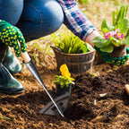 Garden Hoe Long Handle All Steel Weeding Tool Set