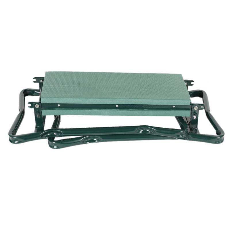 Garden Kneeler Seat and Tool Bench Foldable Gardening Stool