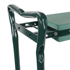 Garden Kneeler Seat and Tool Bench Foldable Gardening Stool