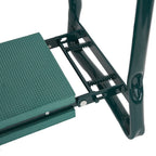 Garden Kneeler Seat and Tool Bench Foldable Gardening Stool