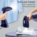 Handheld Portable Garment Steamer 1500W Clothes Wrinkle Remover