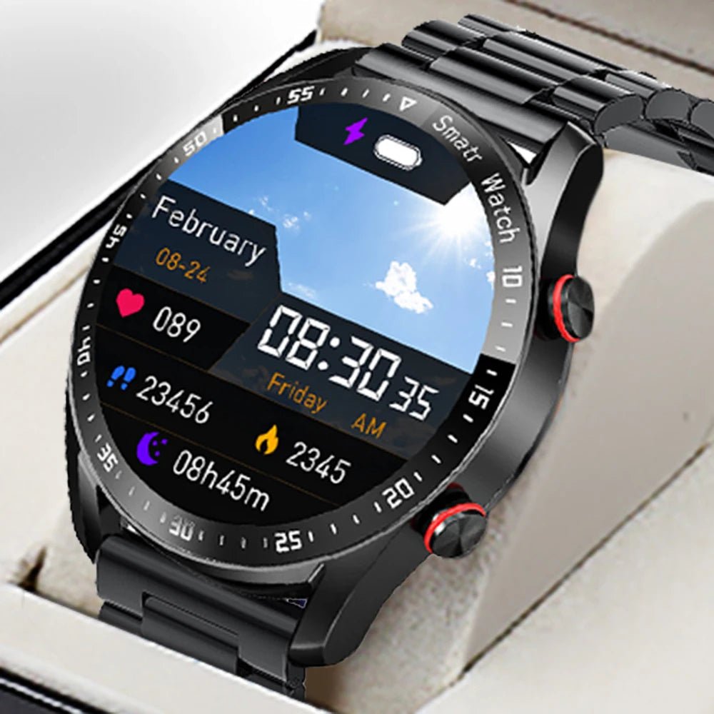 Health Tracking Smart Watch with Heart Rate & Blood Pressure Monitor