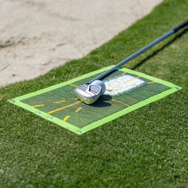 Golf Swing Training Mat with Sensor Detection