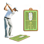 Golf Swing Trainer Mat with Real Time Swing Feedback