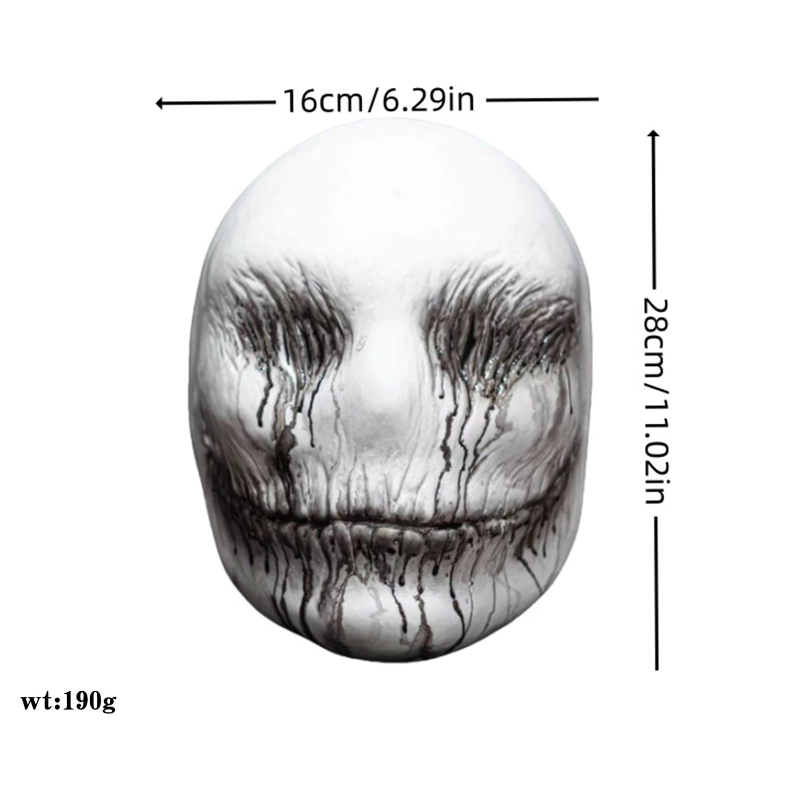 Skull Mask Halloween Costume Prop Decoration