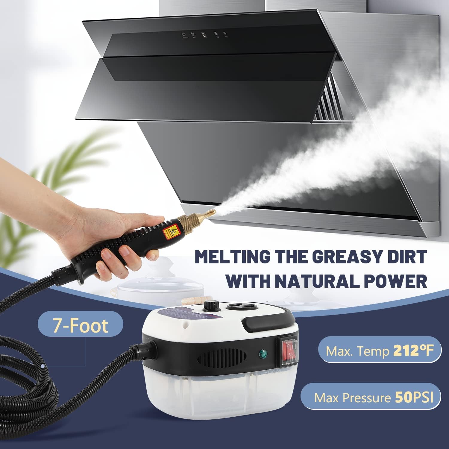 Handheld Steam Cleaner High Pressure Steam Washer