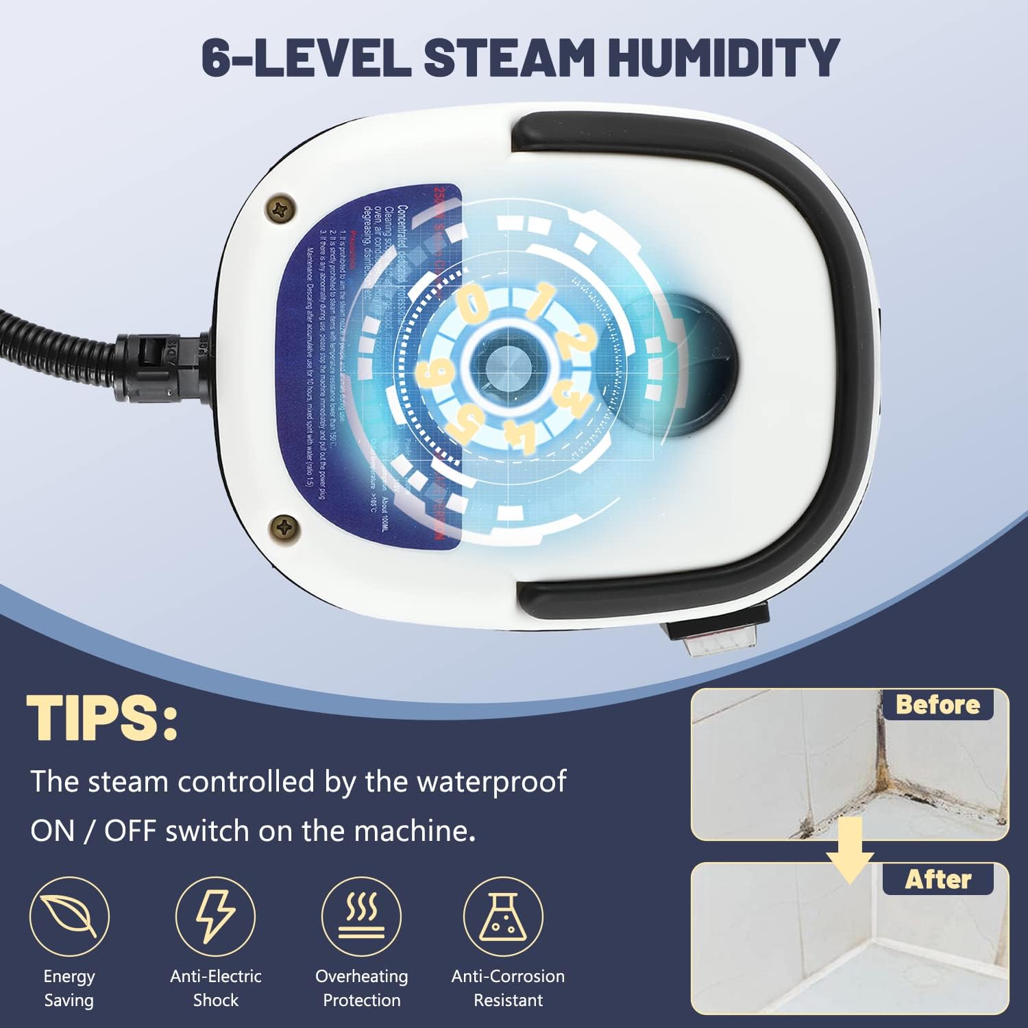 Handheld Steam Cleaner High Pressure Steam Washer