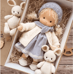 Handmade Waldorf Doll Soft Plush Cuddle Toy