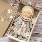 Handmade Waldorf Doll Soft Plush Cuddle Toy