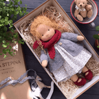 Handmade Waldorf Doll Soft Plush Cuddle Toy