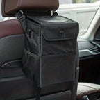 Hanging Waterproof Car Trash Can Bin Container