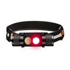 LED Headlamp Flashlight Adjustable Strap Rechargeable Headlight