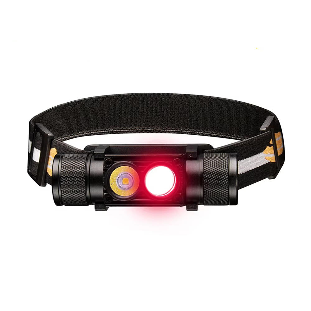LED Headlamp Flashlight Adjustable Strap Rechargeable Headlight