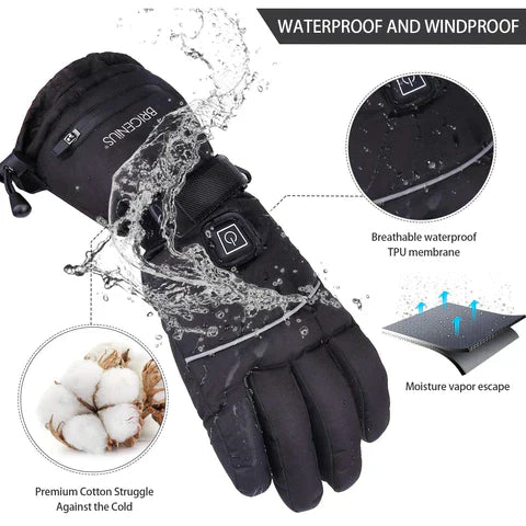 Heated Gloves Electric Hand Warmers 2 Pairs