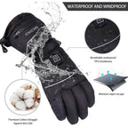 Heated Gloves Electric Hand Warmers 2 Pairs