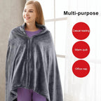 Electric Heated Shawl Blanket Portable Wearable Wrap