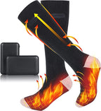 Electric Heated Socks Unisex 2 Pairs Foot Warmers