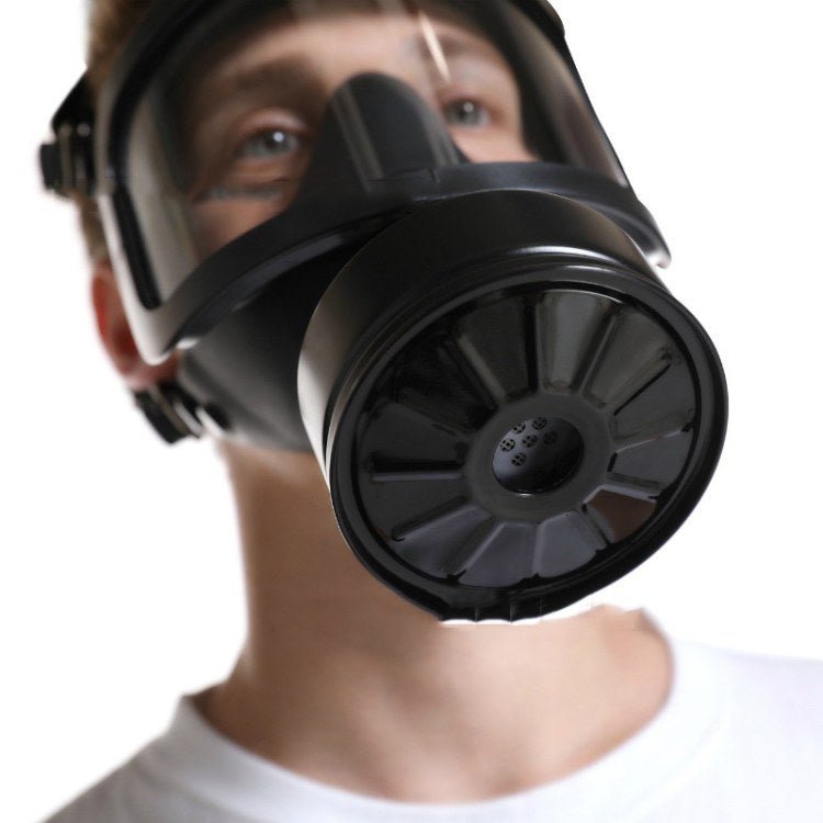 NRBC Gas Mask Respirator with Replaceable Filter Cartridge