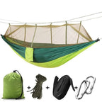 Camping Hammock with Mosquito Net Portable Outdoor Backpacking Hammock