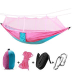 Camping Hammock with Mosquito Net Portable Outdoor Backpacking Hammock