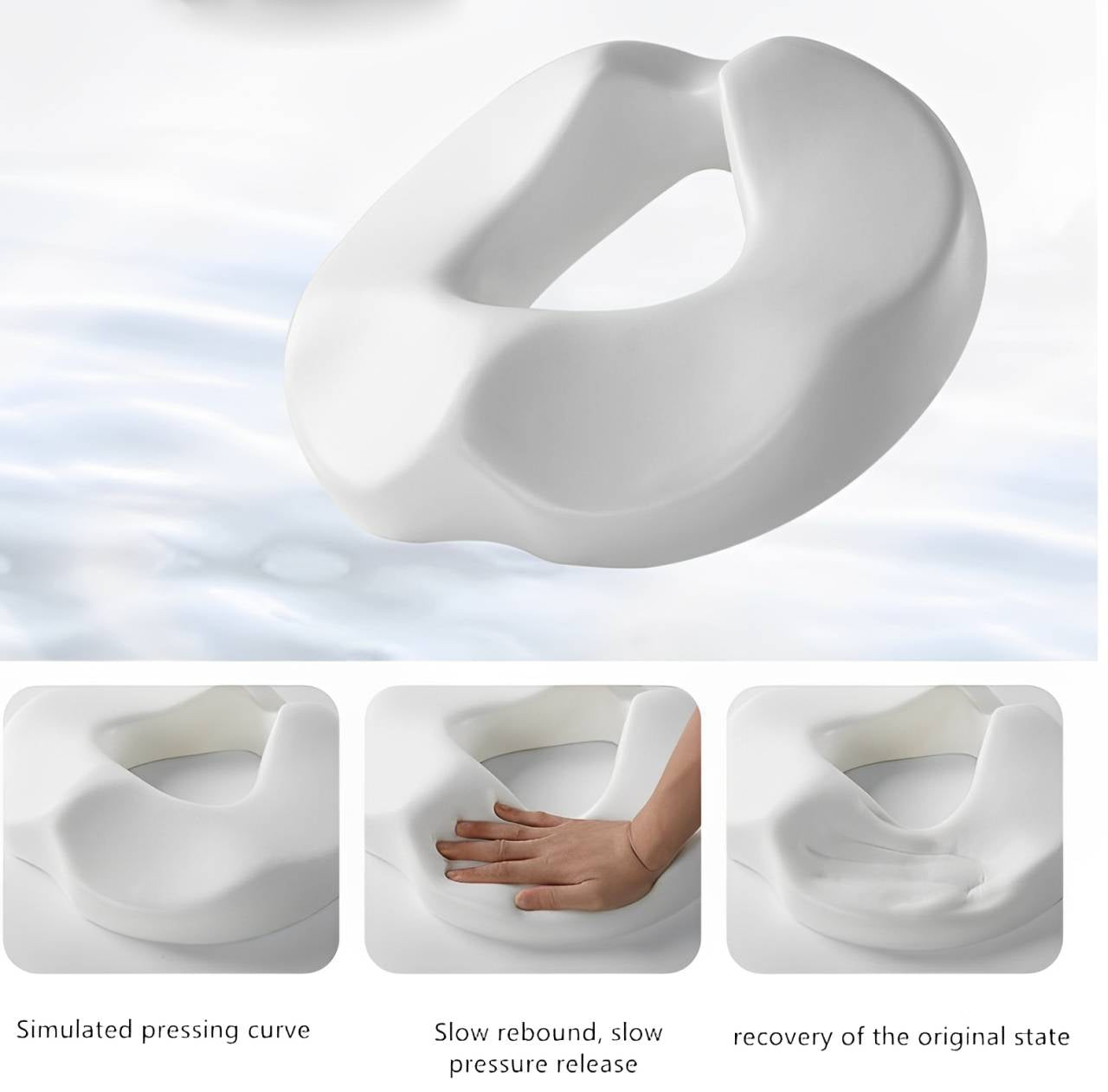 Hemorrhoid Relief Donut Cushion Pillow Circular Seat Cushion