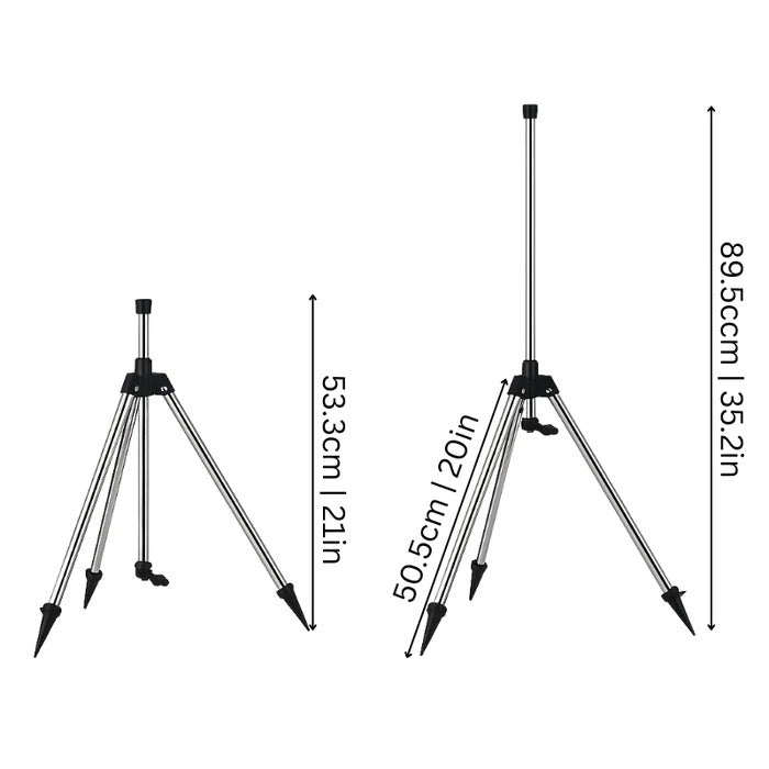 Rotating Tripod Sprinkler High Pressure Lawn Watering System