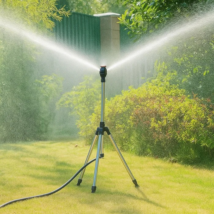 Rotating Tripod Sprinkler High Pressure Lawn Watering System