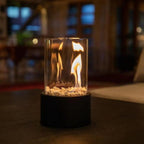 Tabletop Portable Ethanol Fireplace Indoor Smoke Free Flame Heater